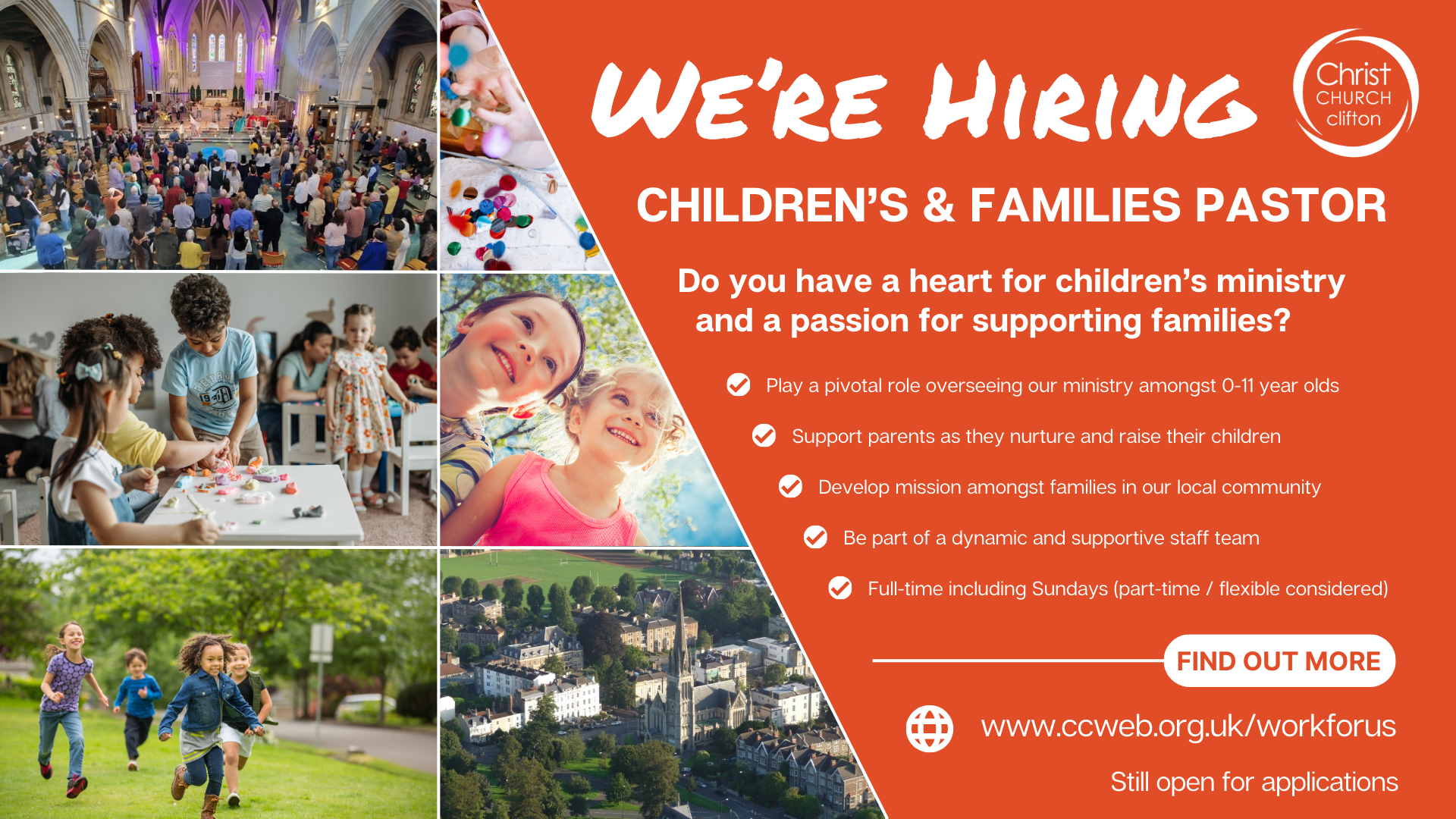 Children's & Families Pastor (