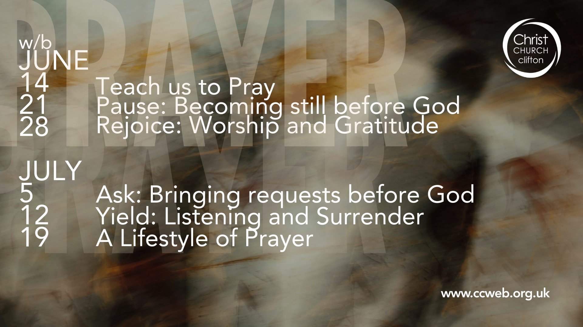Teach Us To Pray - Detail